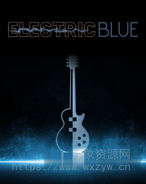 [布鲁斯摇滚放克电吉他音源] Indiginus Electric Blue [KONTAKT]（5.29GB）