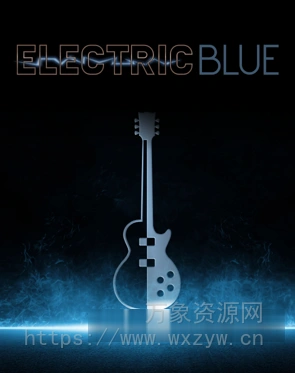 [布鲁斯摇滚放克电吉他音源] Indiginus Electric Blue [KONTAKT]（5.29GB）