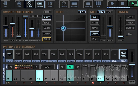 [电子现场演出制作工具] G-Stomper Studio v6.0.2.4 (Paid version) [Android]（75MB）