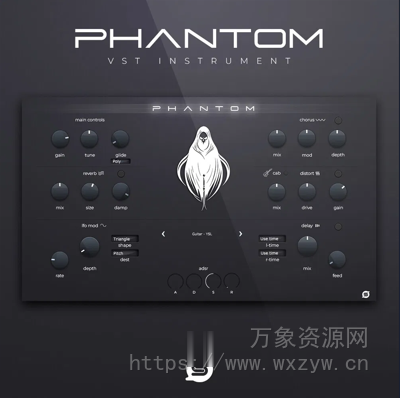 [嘻哈陷阱Drill综合乐器插件]Studio Trap Phantom VST RETAiL [WiN, MacOSX]（1.72GB）