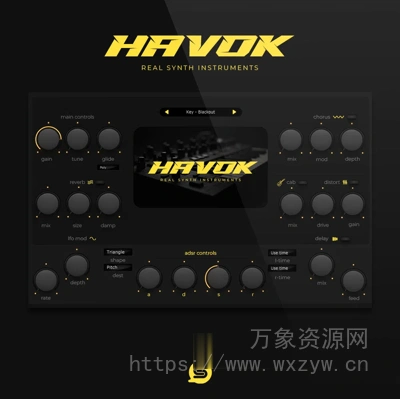 [嘻哈陷阱Drill风格综合乐器插件] Studio Trap Havok VST RETAiL [WiN, MacOSX]（519MB）