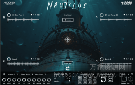 [水下探险影视音源] Audiofier Micron Nautilus [KONTAKT]（832MB）
