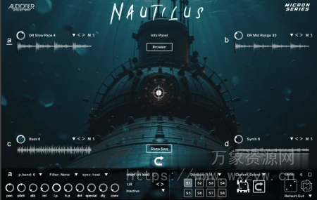[水下探险影视音源] Audiofier Micron Nautilus [KONTAKT]（832MB）