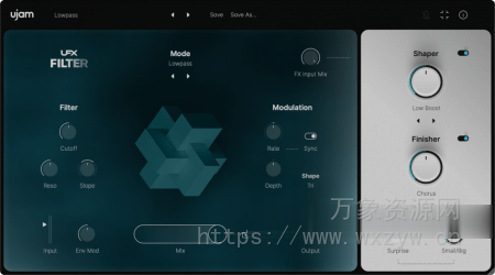 [史上功能最强大的创意滤波器] UJAM UFX-FILTER v1.0.1 [WiN]（73.0MB+75MB）