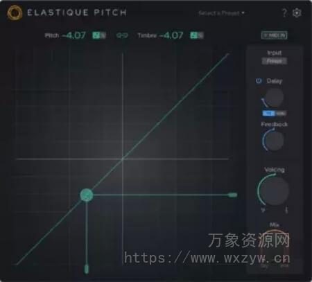 [实时音高转换插件] zplane Elastique Pitch 2 v2.5.0-TCD [WiN]（6 MB）