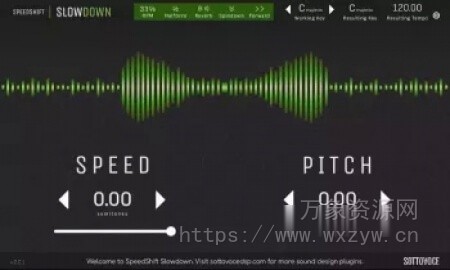 [实时减慢输入音频插件] SottovoceDSP SpeedShift Slowdown v2.0.1 Patched Incl. Keygen-MOCHA [WiN]（5.1MB）