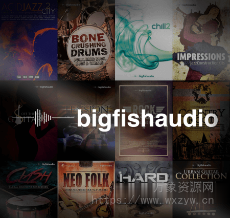 [Big Fish Audio综合素材包] Big Fish Audio BUNDLE 25-in-1 [多格式-Kontakt]（54GB）