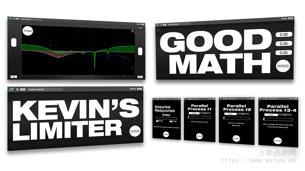 [Make Believe效果器插件包] Metric Halo Make Believe Bundle v4.0.89-R2R [WiN]（17.4MB）