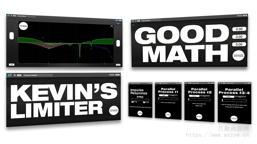 [Make Believe效果器插件包] Metric Halo Make Believe Bundle v4.0.89-R2R [WiN]（17.4MB）