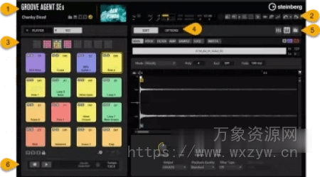 [虚拟鼓手基础版] Steinberg Groove Agent SE 6 v6.0.10-R2R [WiN]（152.5MB）