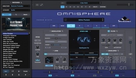 [大气合成器] Spectrasonics Omnisphere 3 v3.0.0 [WiN]（50.1MB+45MB）