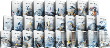 [RnB陷阱电子舞曲素材包] Cymatics DESTINY Production Suite [WAV, MiDi]（8.33GB）