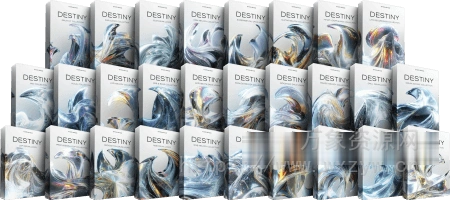 [RnB陷阱电子舞曲素材包] Cymatics DESTINY Production Suite [WAV, MiDi]（8.33GB）