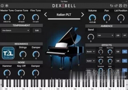 [意大利顶尖采样建模混合钢琴] Dexibell T2L Piano v1.0.9 Patched Incl. Keygen-MOCHA [WiN]（3.38GB）