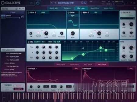 [Collective 2音色库] Tracktion Software Collective 2 Factory Content V1-R2R（2.07GB）