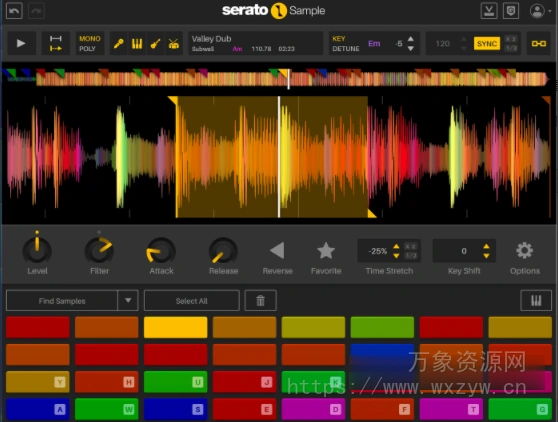 [DJ采样器工具] Serato Sample v2.1.0-V.R [WiN, MacOSX]（308.77MB+752.15MB）