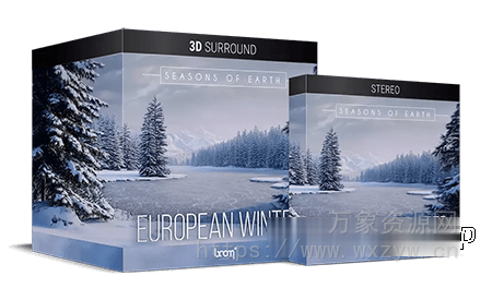 [欧洲冬季3D环绕立体声音效FX采样]Boom Library Seasons Of Earth European Winter 3D Surround and Stereo [WAV]（17.57GB+69.74GB）