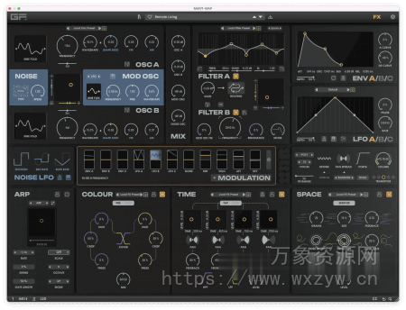 [模块化合成器] GForce MAP v1.0.0 [WiN, MacOSX]（111MB+）