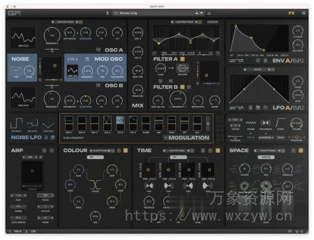 [模块化合成器] GForce MAP v1.0.0 [WiN, MacOSX]（111MB+）