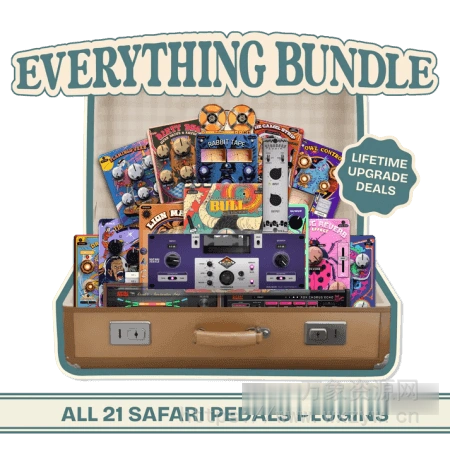 [踏板效果器插件包] Safari Pedals Everything Bundle v2025.10.08 Incl. Keygen-MOCHA [WiN]（1.25GB）