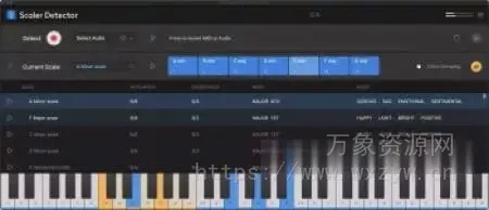 [调性与和弦检测插件] Scaler Music Scaler Detector v1.0.0 [WiN, MacOSX]（43 MB+238.18MB）