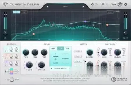 [混音的秘密武器：智能多合一插件] Raytown Productions Clarity Delay v1.0.0 Patched Incl. Keygen-MOCHA [WiN]（23.48MB）