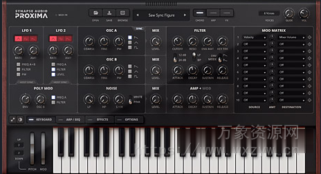 [复古模拟合成器] Synapse Audio Proxima v1.0.0 Incl Keygen-GUISEPPE [MacOSX]（102MB）