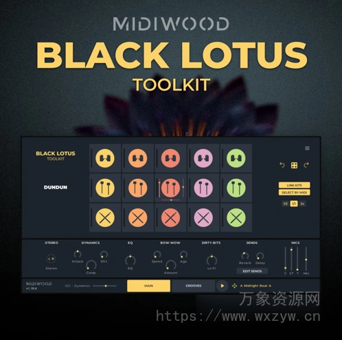 [非洲民族乐器音源] Midiwood Black Lotus v1.2.0 [KONTAKT]（994.48MB）