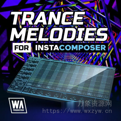 [迷幻舞曲采样InstaComposer预置] W.A Production InstaComposer Trance Melodies Expansion（4.41MB）