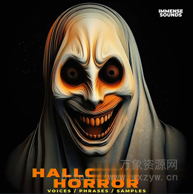 [万圣节恐怖短语影视音效FX采样Serum预置]Immense Sounds Halloween Horror Voices Phrase and Samples [WAV, MiDi]（997.21MB）