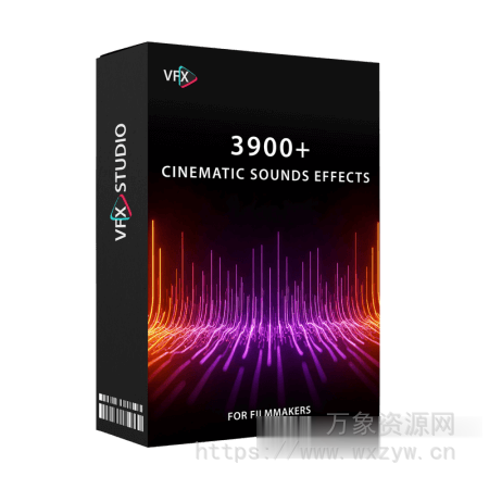 [3900个电影音效] Video-Presets 3900 Cinematic Sound Effects [For Filmmakers] [WAV]（5.72GB）