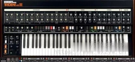 [模拟仿真合成器] Cherry Audio Trident v1.0.10.84-R2R [WiN]（81.1MB）