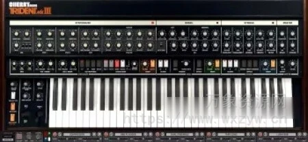 [模拟仿真合成器] Cherry Audio Trident v1.0.10.84-R2R [WiN]（81.1MB）