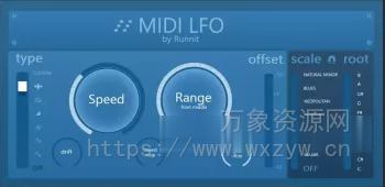 [MIDI LFO工具插件] Runnit Midi-Lfo v1.0 [Synth Presets]（55MB）