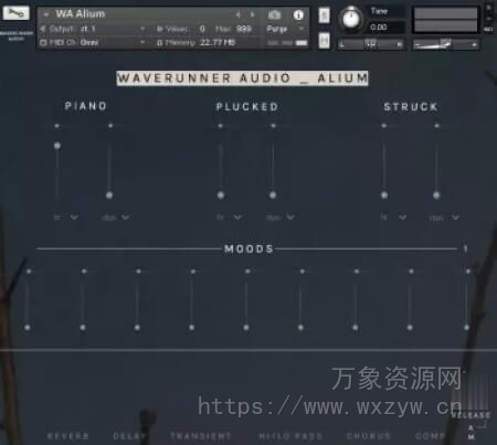 [影视氛围三角钢琴]Waverunner Audio Alium [KONTAKT]（7.93GB）
