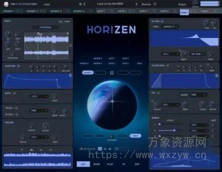 [Horizen合成器原厂音色库]The Synth Factory Horizen Factory Content-R2R（11.70GB）