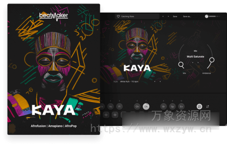 [更新：现代非洲节奏鼓组乐器插件] UJAM Beatmaker Kaya v3.0.1-R2R [WiN]（57.4MB）