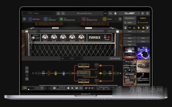 [放大器效果器建模工具] IK Multimedia AmpliTube 5 MAX v5.10.7-TCD [WiN]（2.7GB）