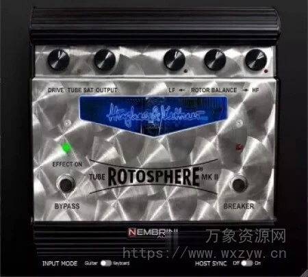 [经典旋转音色电子管饱和度仿真插件] Nembrini Audio HK Tube Rotosphere v1.0.0 [WiN, MacOSX]（13.75MB+82.95MB）