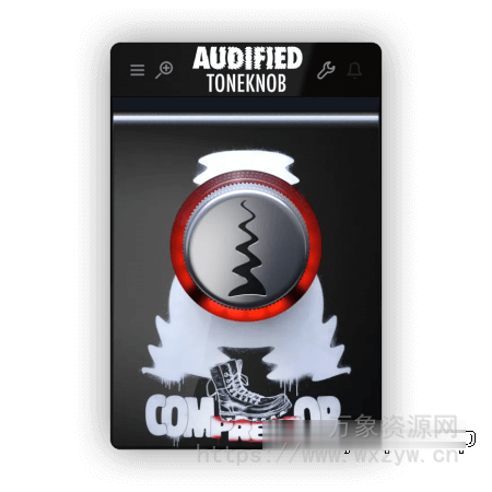 [简易录音室压缩器] Audified ToneKnob Compressor v1.0.1-R2R [WiN]（19.6MB）
