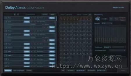 [杜比全景声混音流程工具]Fiedler Audio Dolby Atmos Composer v1.6.2 FIXED [WiN]（26.9MB）