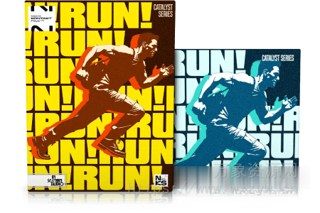 [影视游戏动作类媒体鼓打击乐音源] In Session Audio RUN! with the Expansion [KONTAKT]（4.21GB）