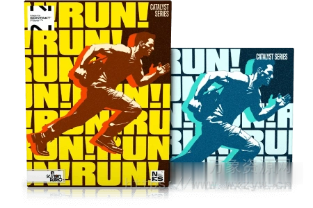 [影视游戏动作类媒体鼓打击乐音源] In Session Audio RUN! with the Expansion [KONTAKT]（4.21GB）