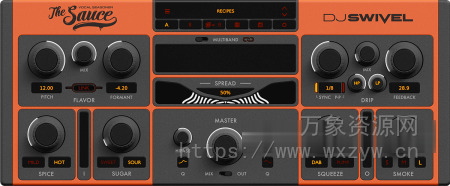 [DJ人声创意FX插件] Swivel Audio The Sauce 1.4.0-TCD [WiN]（41MB）