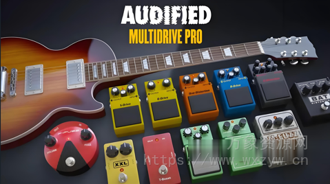 [12款传奇踏板电吉他效果器] Audified MultiDrive PRO v1.2.0 READ NFO-R2R [WiN]（103.9MB）
