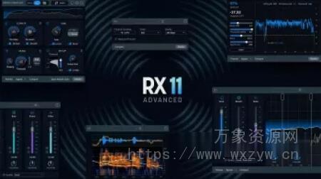 [降噪修复分离平衡工具插件包] iZotope RX 11 Audio Editor Advanced 11.3.0-HCiSO [MacOSX]（2.42GB）