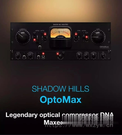 [新一代光学压缩器] Plugin Alliance Shadow Hills OptoMax 1.0.0-HCiSO [MacOSX]（73MB）