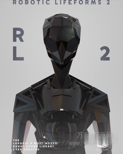 [机器人音效FX采样] SoundMorph Robotic Lifeforms 2 [WAV]（1.56GB）