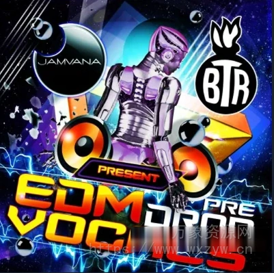 [EDM电子舞曲人声素材] Jamvana EDM Pre Drop Vocals [WAV, MiDi]（209MB）