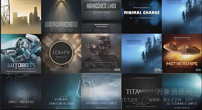 Bluezone Corporation 系列音效库合集 [WAV, AiFF]（47GB）